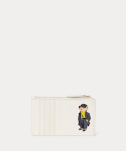 Polo ベア レザー ジップ カード ケース