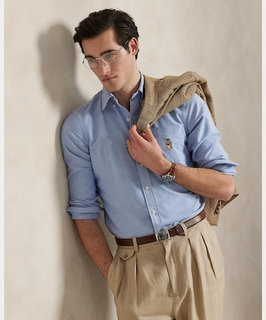 クラシック フィット Polo ベア オックスフォード シャツ