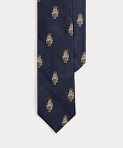 Polo ベア シルク レップ ネクタイ