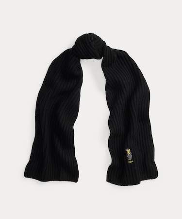 Polo ベア ウール スカーフ