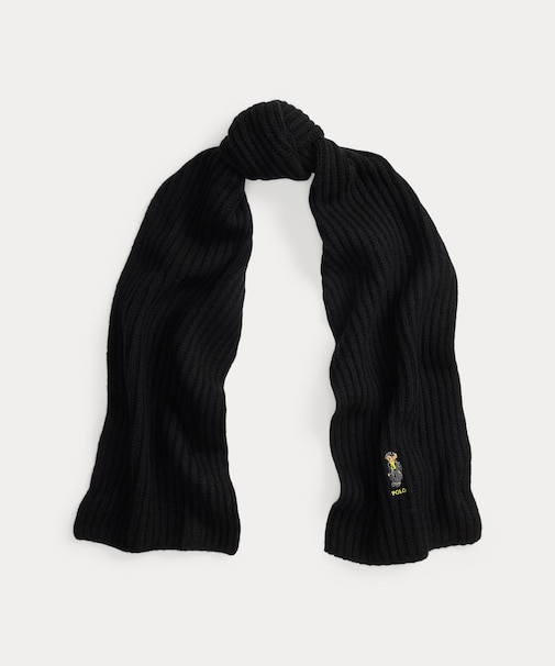 Polo ベア ウール スカーフ