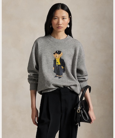 Polo ベア フリース クルーネック