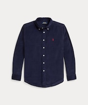 (ボーイズ 8才～20才)コットン コーデュロイ シャツ