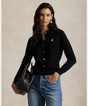 ポロカラー ボタンド カーディガン