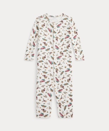 (ベビー)Polo ベア コンバーチブル ガウンカバーオール