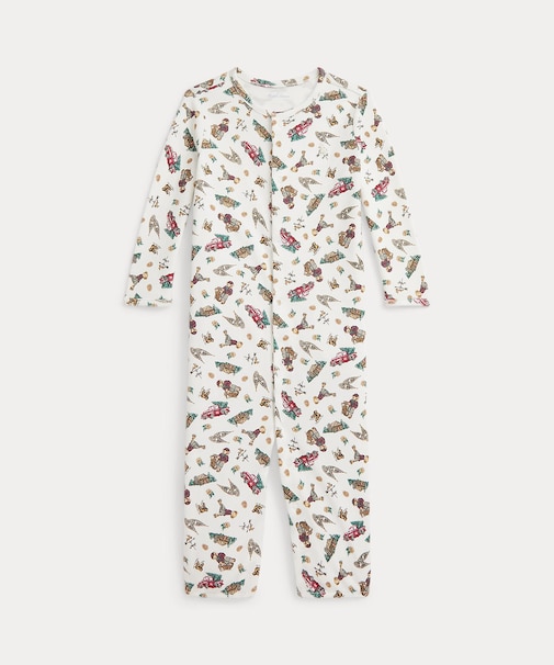 (ベビー)Polo ベア コンバーチブル ガウンカバーオール