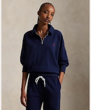 ライトウェイト フリース クォータージップ