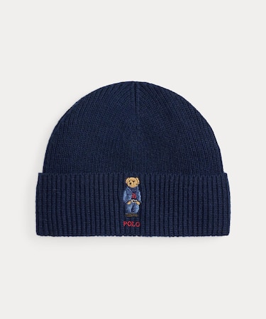 Polo ベア リブニット ビーニー