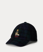 (ベビー)チェック Polo ベア コーデュロイ ボール キャップ