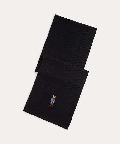 Polo ベア ニット スカーフ