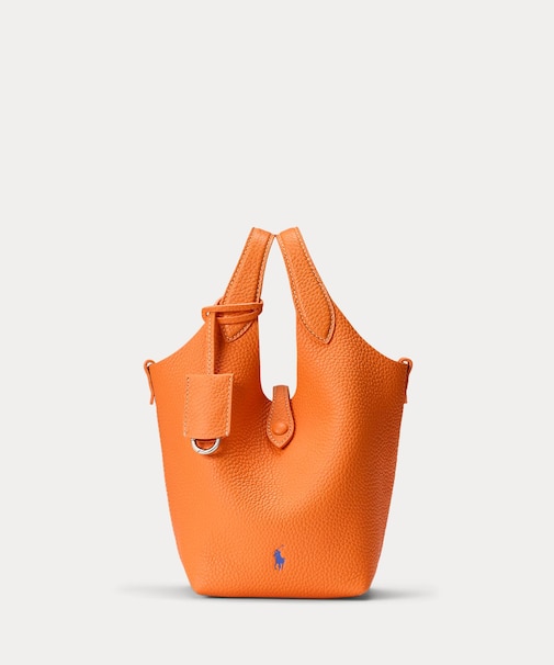 Polo Play レザー スモール トート & クロスボディ