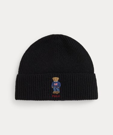 Polo ベア リブニット ビーニー