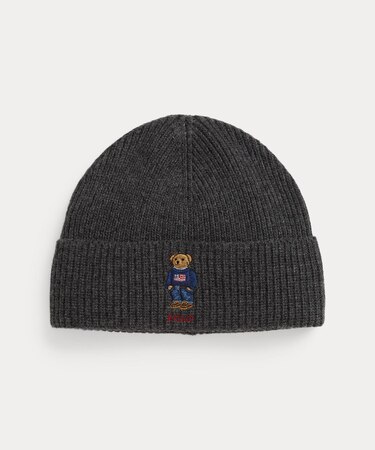 Polo ベア リブニット ビーニー