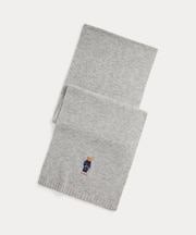 Polo ベア ニット スカーフ