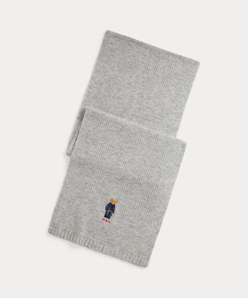 Polo ベア ニット スカーフ