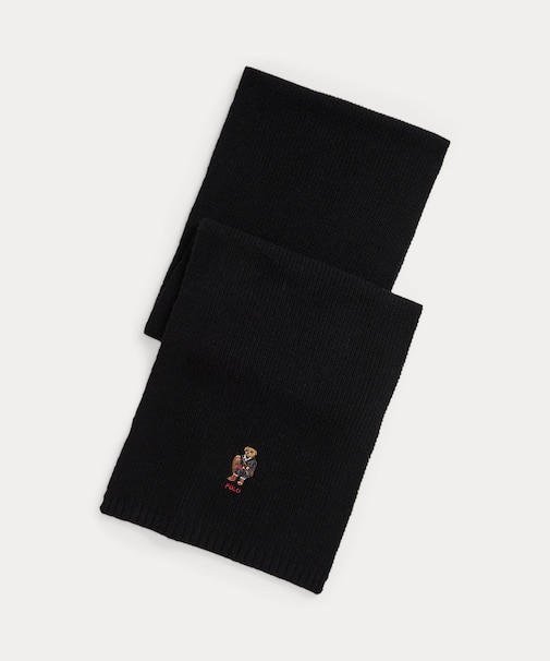 Polo ベア ニット スカーフ