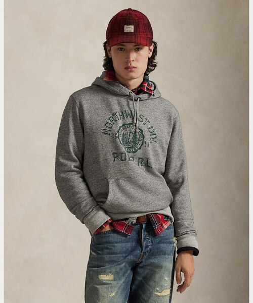 (ほぼ未使用)US/北米モデルポロラルフローレン フリースグラフィックフーディー フリース グラフィック フーディ｜ポロ ラルフ ローレンの通販｜&mall