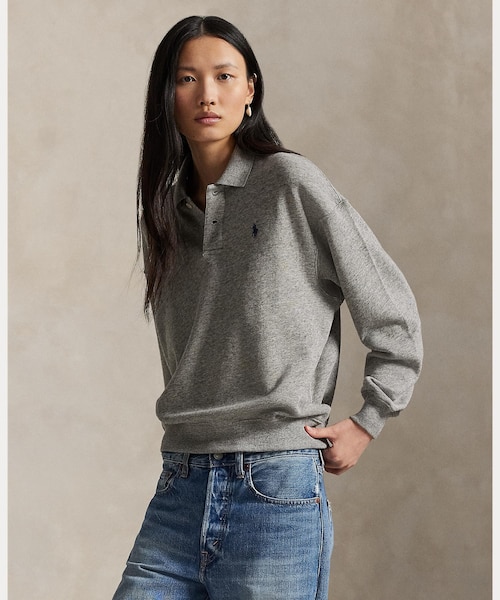 ライトウェイト フリース ロングスリーブ ポロ｜ポロ ラルフ ローレン