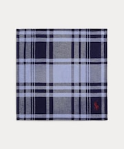 チェック コットン テリー ハンカチーフ