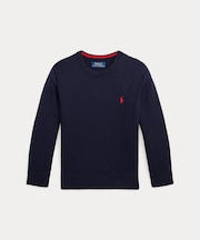 (ボーイズ 2才～7才)コットン クルーネック セーター