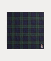 Polo ベア チェック コットン ハンカチーフ