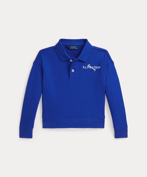 ガールズ 2才～6才)Polo チーム テリー ポロ スウェットシャツ｜ポロ