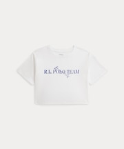 (ガールズ 2才～6才)Polo チーム コットン ジャージー ボクシー Tシャツ