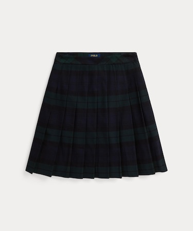 (ガールズ 7才～16才)チェック プリーテッド スカート