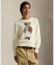 Polo ベア コットン クルーネック セーター