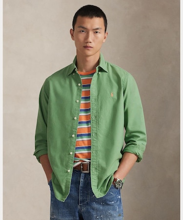 クラシック フィット ガーメントダイド オックスフォード シャツ