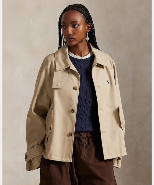 コットン ツイル ジャケット