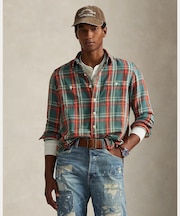 クラシック フィット チェック フランネル ワークシャツ