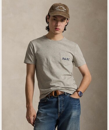 クラシック フィット Polo ベア ジャージー Tシャツ