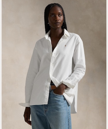 アイコニック リラックス フィット オックスフォード シャツ