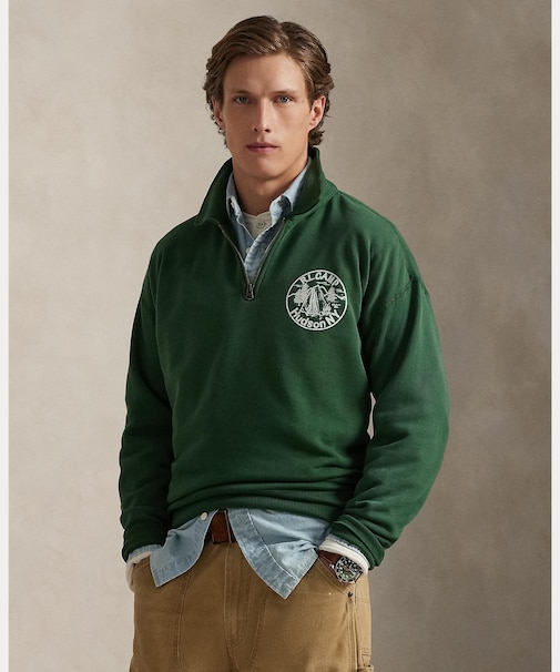 ヴィンテージ フィット カラード グラフィック スウェットシャツ