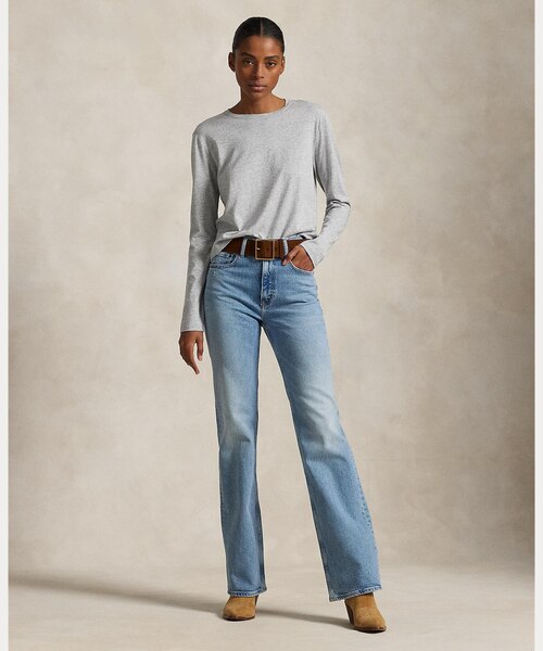 【試着のみ】 RALPH LAUREN ブーツカットパンツ 2308140 試着のみ】 RALPH LAUREN ブーツカットパンツ 2308140 試着のみ