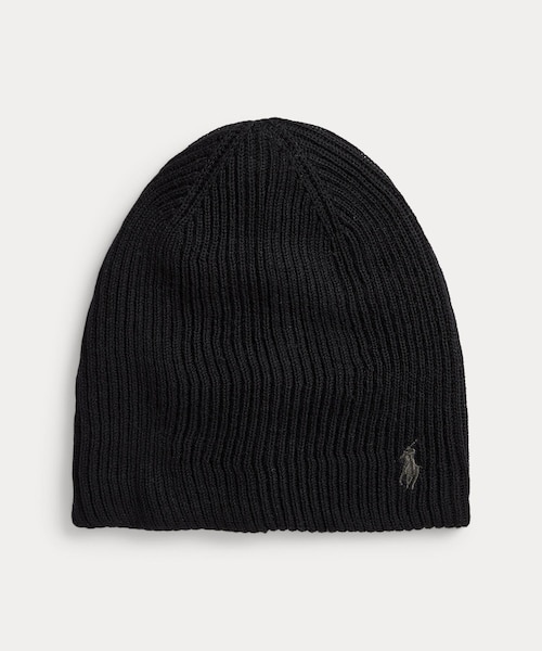 ウォッシャブル メリノ ウール ビーニー｜ポロ ラルフ ローレンの通販