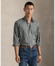 クラシック フィット チェック ツイル シャツ