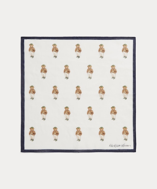 (ガールズ 2才～4才)Polo ベア コットン ハンカチーフ