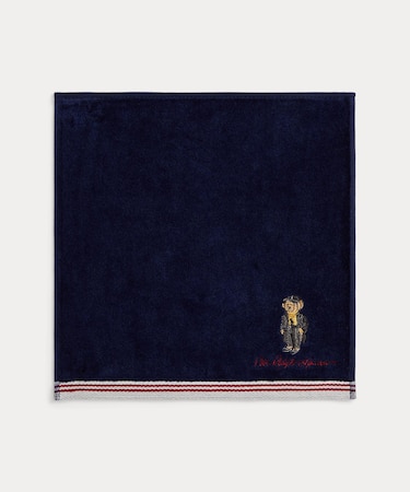 Polo ベア コットン テリー ハンド タオル