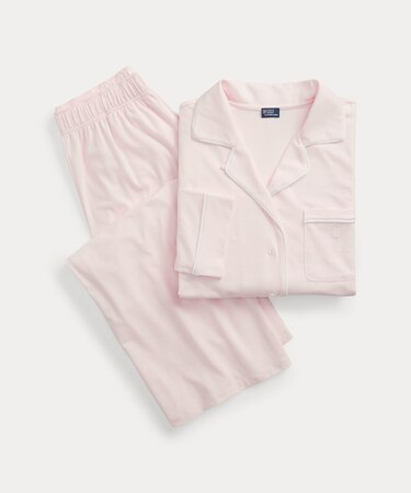 ジャージー ロングスリーブ パジャマ セット