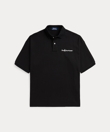 リラックス フィット ロゴ ジャージー ポロシャツ