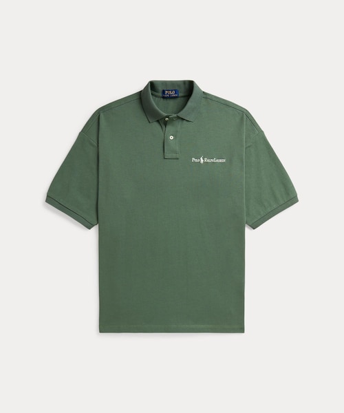 リラックス フィット ロゴ ジャージー ポロシャツ｜ポロ ラルフ