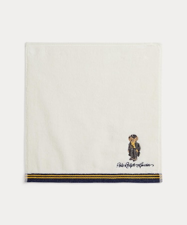 Polo ベア コットン テリー ハンド タオル