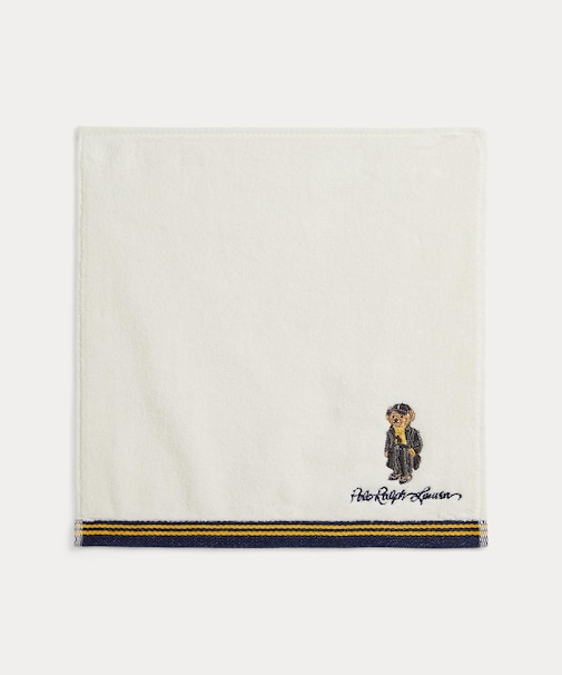 Polo ベア コットン テリー ハンド タオル