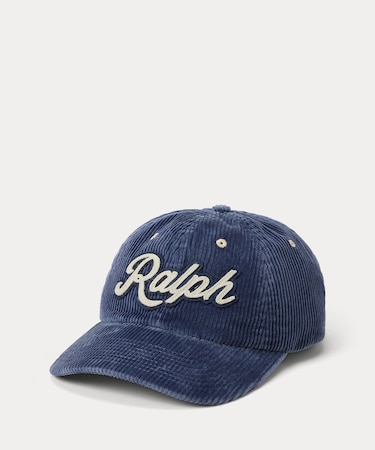The Ralph ロゴ コーデュロイ ボール キャップ