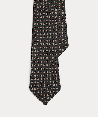 ヴィンテージインスパイアード パイン シルク レップ ネクタイ