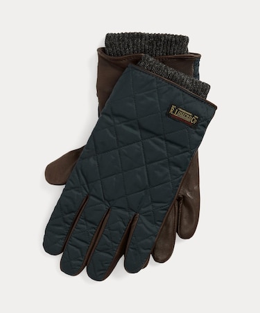 キルテッド タッチ スクリーン フィールド グローブ