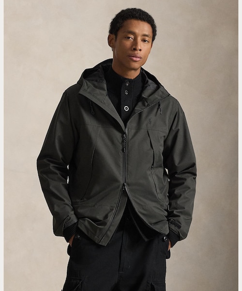 現行　ポロラルフローレン　ライトウェイトフーデッドジャケット　ポニー　ネイビー 現行 ポロラルフローレン ライトウェイトフーデッドジャケット ポニー