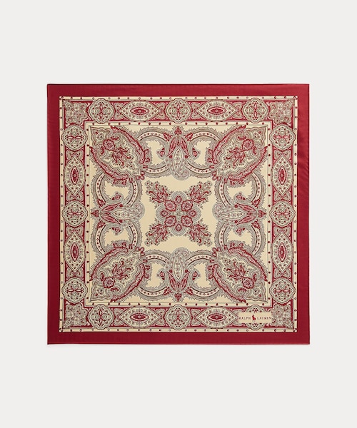 ペイズリー シルク ツイル バンダナ｜ポロ ラルフ ローレンの通販